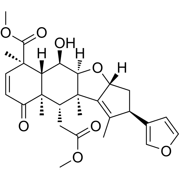 Deacetylnimbin Structure
