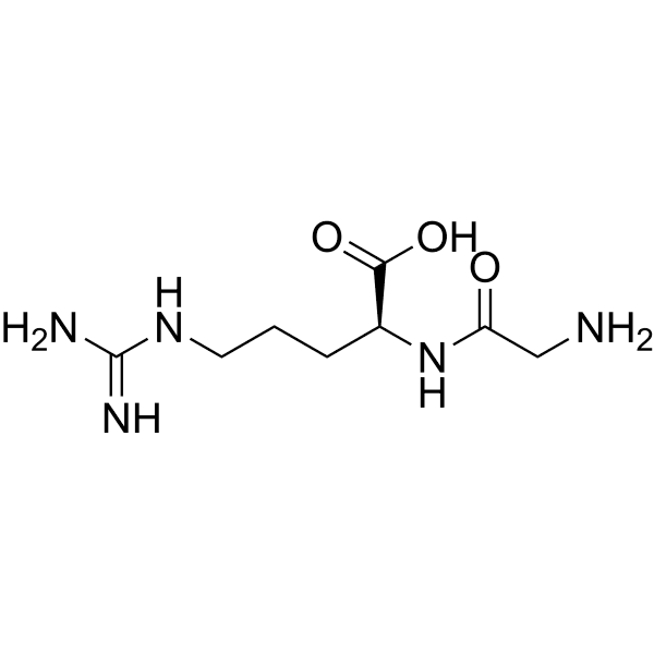 H-Gly-Arg-OH Structure