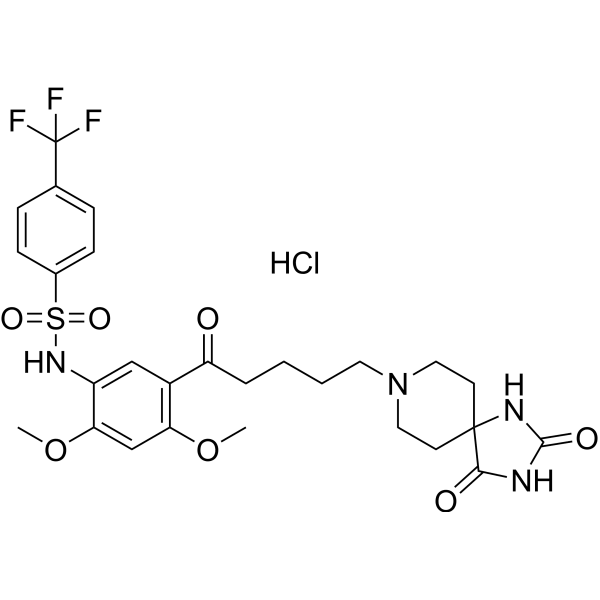 RS-102221 hydrochloride  Structure