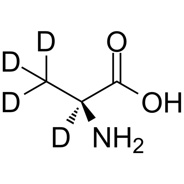 L-Alanine-d4 Structure