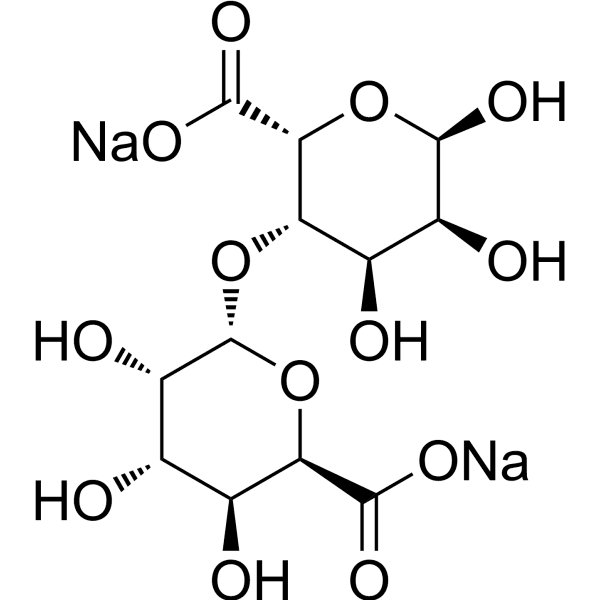 L-Diguluronic acid disodium Structure