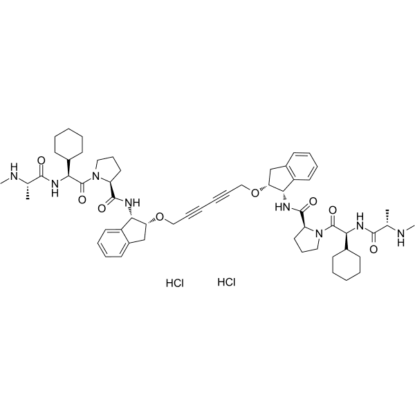 AZD5582 dihydrochloride  Structure