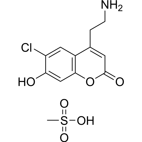 FFN 102 mesylate  Structure