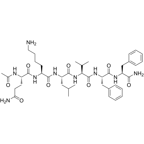 Acetly-β Amyloid(15-20), Amide Structure