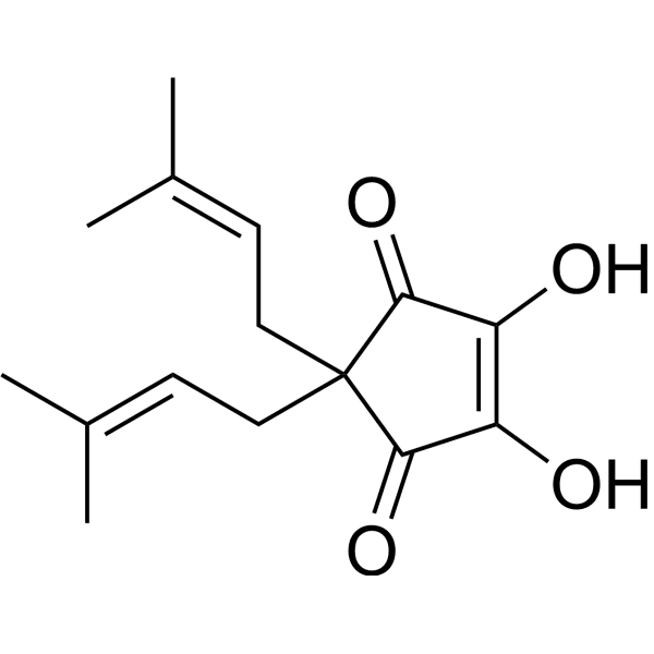 Hulupinic acid Structure