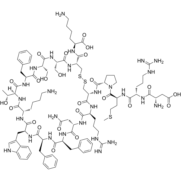 Cortistatin-17 (human) Structure
