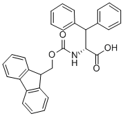 Fmoc-D-3,3-diphenylalanine Structure