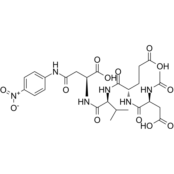 Ac-DEVD-pNA Structure