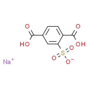 Monosodium 2-Sulfoterephthalate  Structure