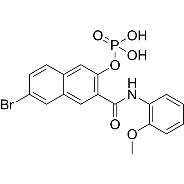 Naphthol AS-BI phosphate Structure