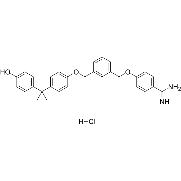 BIIL-260 hydrochloride  Structure