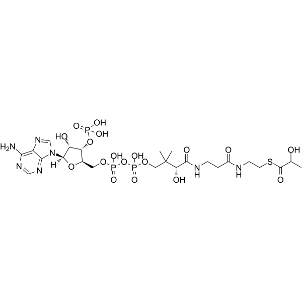 Lactyl-CoA  Structure
