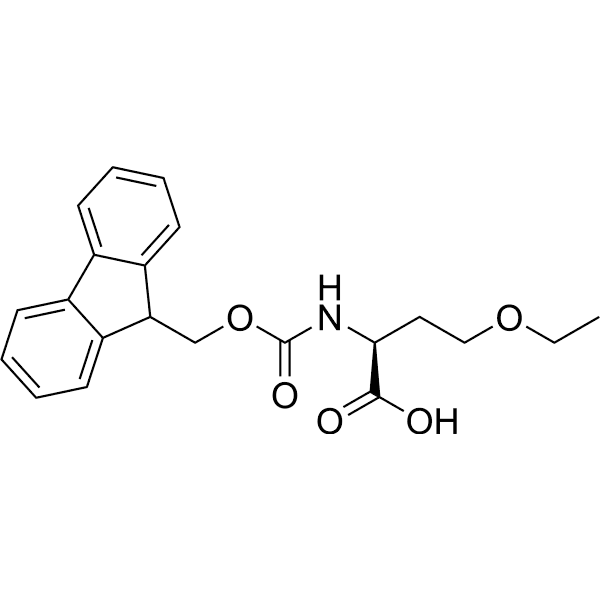 N-Fmoc-O-ethyl-L-homoserine Structure