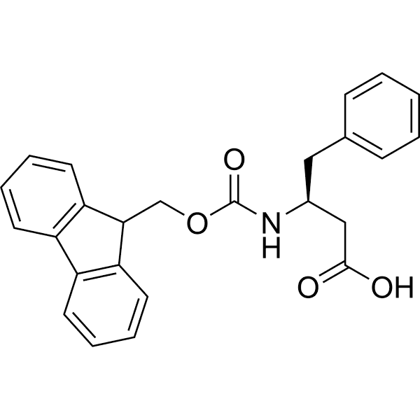 Fmoc-B-HoPhe-OH Structure