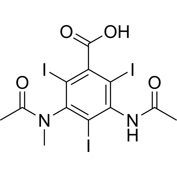 Metrizoic acid Structure