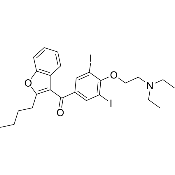 Amiodarone Structure