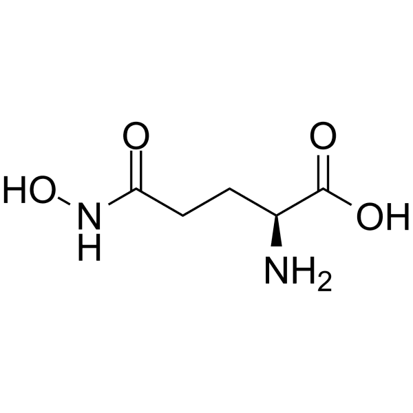 L-Glutamic γ-monohydroxamate Structure