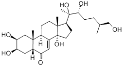 25S-Inokosterone Structure