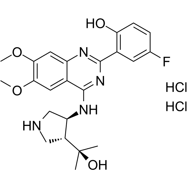 CCT241533 dihydrochloride  Structure
