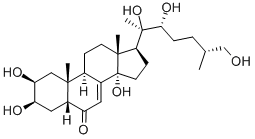 25R-Inokosterone Structure