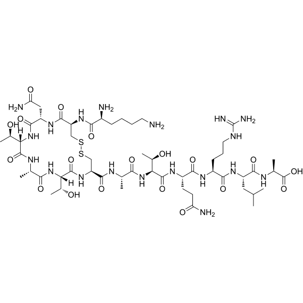 Amylin (1-13) (human) Structure
