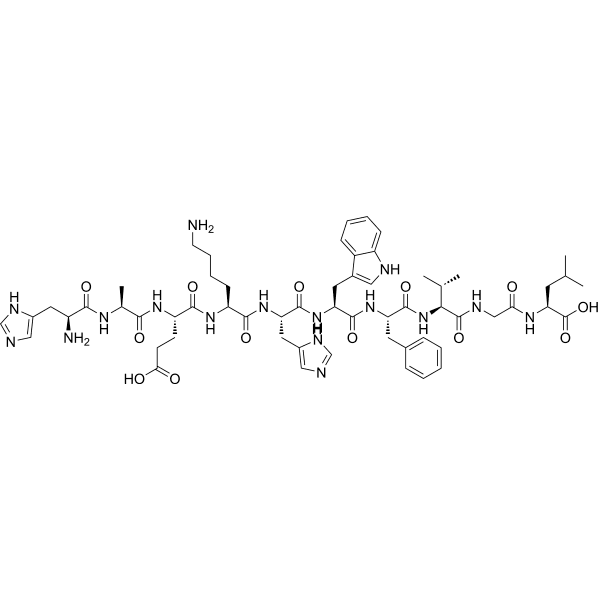 FGF acidic I (102-111) (bovine brain) Structure