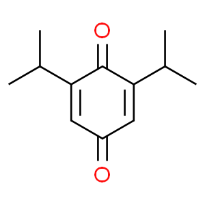 2,6-Diisopropyl-1,4-benzoquinone  Structure