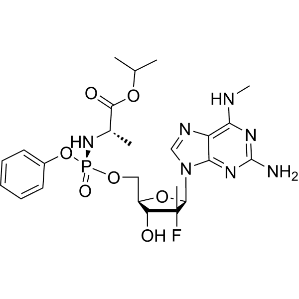 Bemnifosbuvir Structure