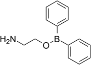 2-Aminoethyl diphenylborinate Structure