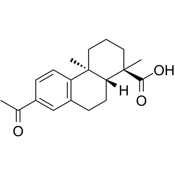 16-Nor-15-oxodehydroabietic acid Structure