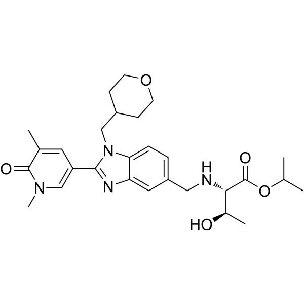 Bromodomain inhibitor-12 Structure