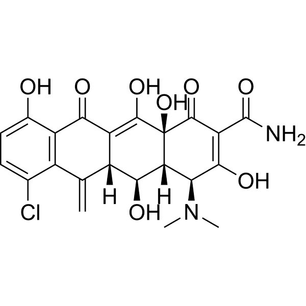 Meclocycline Structure