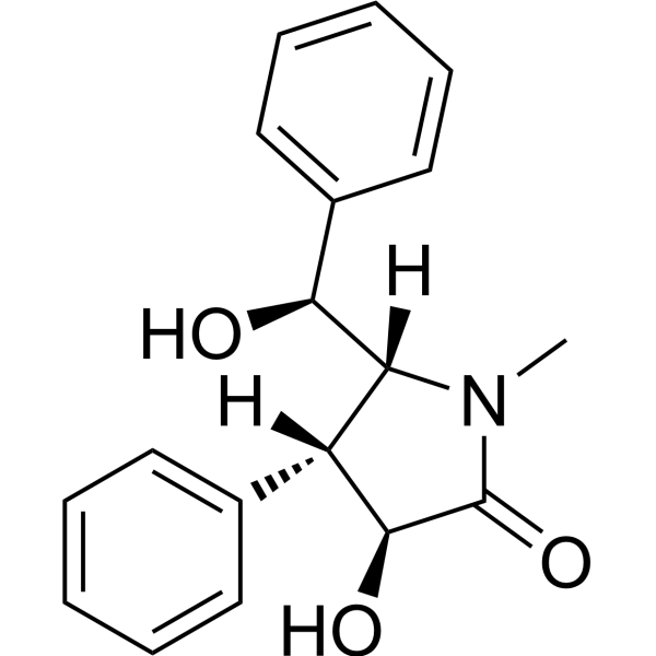 (-)Clausenamide Structure