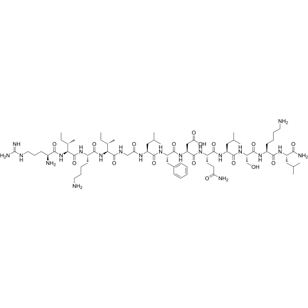 α-Pompilidotoxin Structure