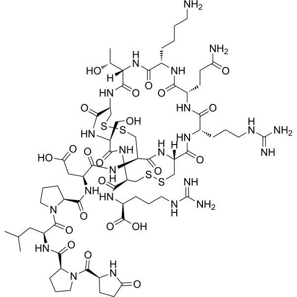 Orexin A (1-15) (free acid) Structure