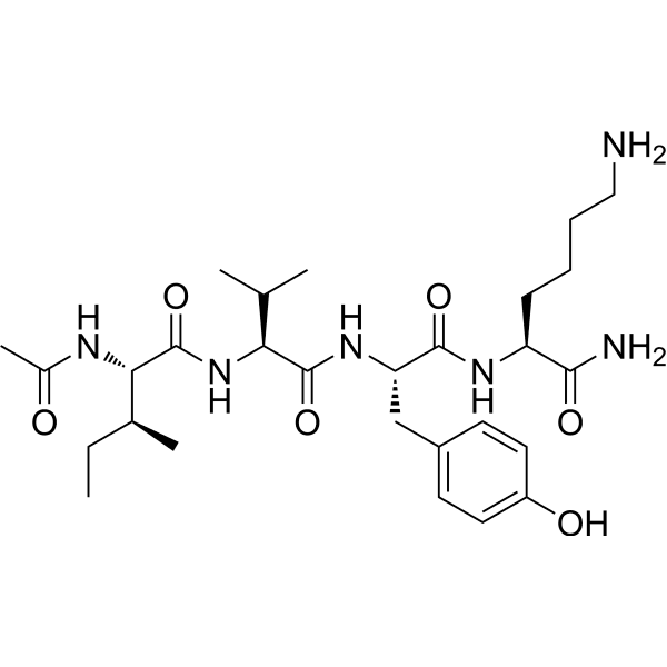 Acetyl-PHF4 amide Structure