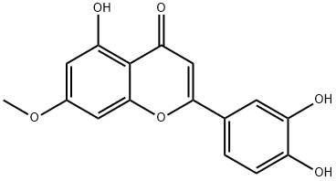 Hydroxygenkwanin Structure