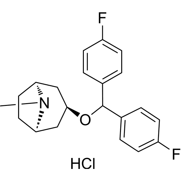 AHN 1-055 hydrochloride Structure