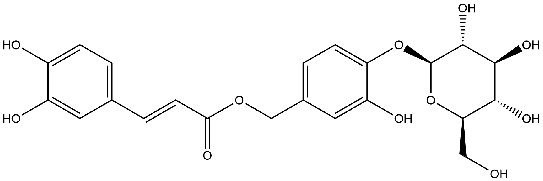 Caffeoylcalleryanin Structure
