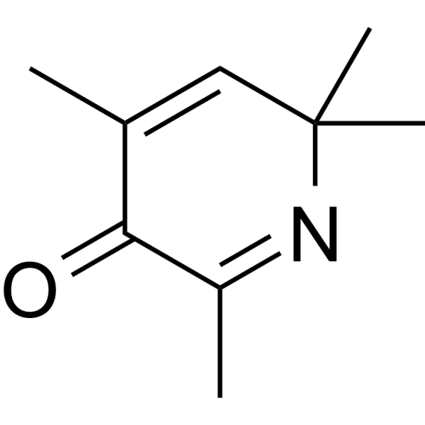 2,4,6,6-Tetramethyl-3(6H)-pyridinone Structure