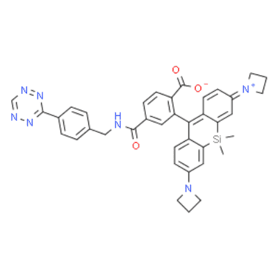 Janelia Fluor® 646, Tetrazine  Structure