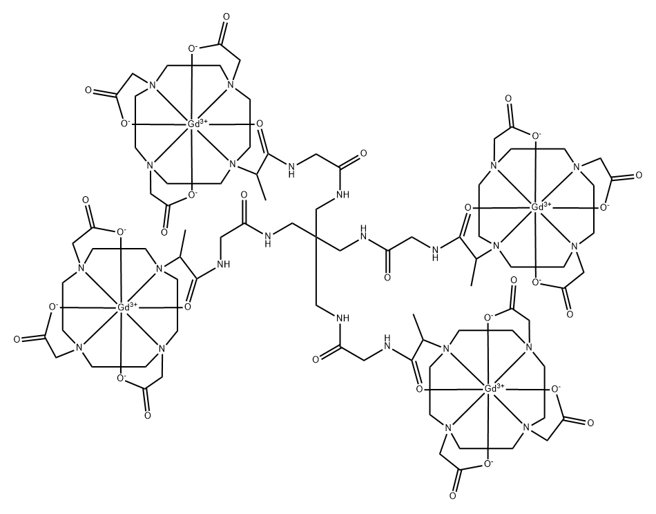 Gadoquatrane Structure