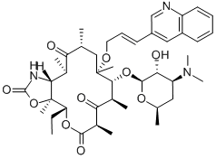 Cethromycin Structure