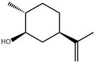 (-)-dihydrocarveol Structure