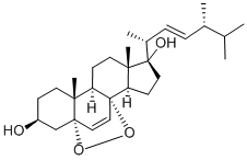 Ergosterol peroxide Structure