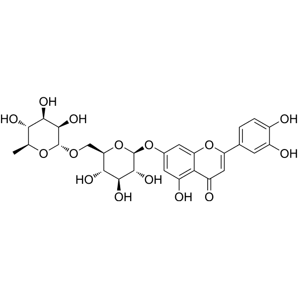 Luteolin-7-rutinoside Structure
