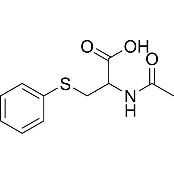DL-Phenylmercapturic Acid Structure