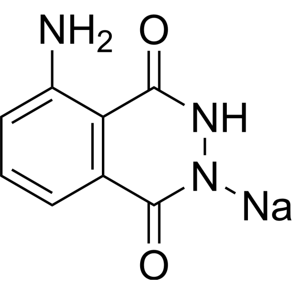 Luminol sodium salt Structure