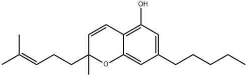 Cannabichromene Structure