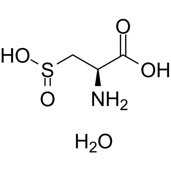 L-Cysteinesulfinic acid monohydrate Structure